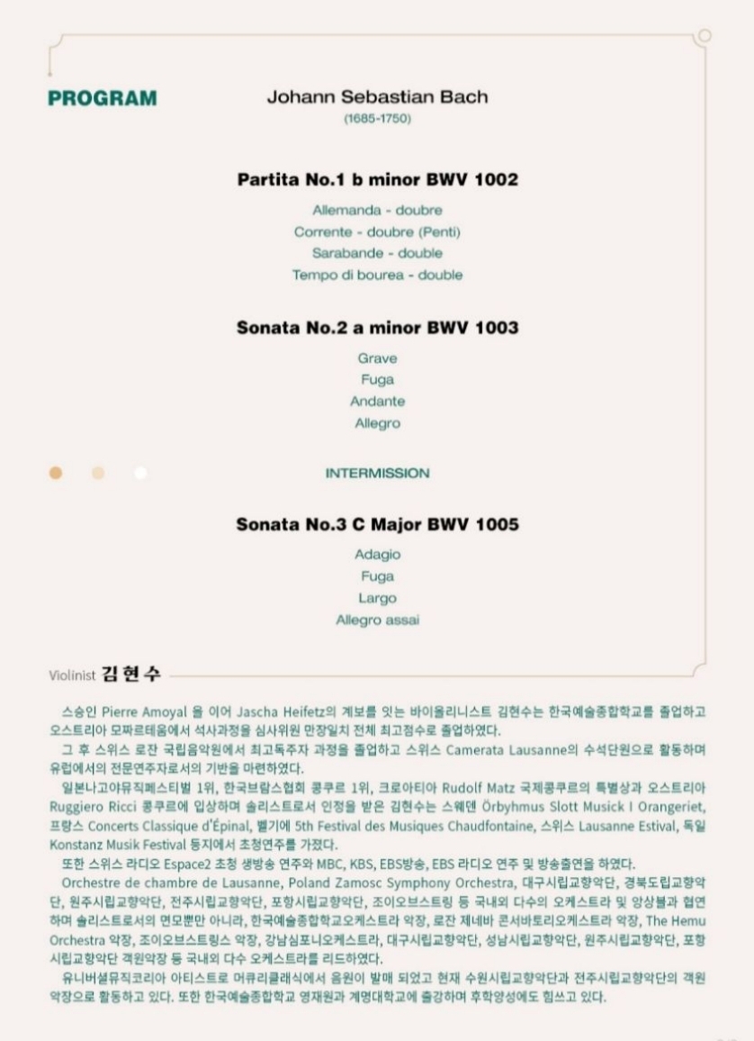 바이올리니스트 김현수 2